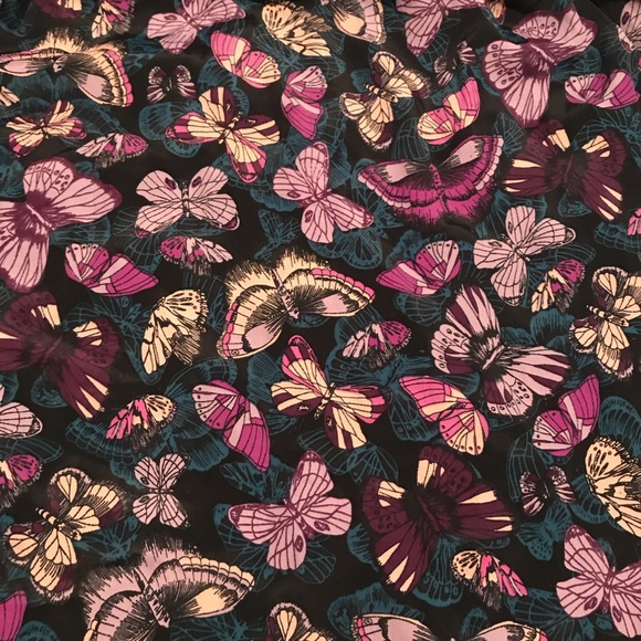 H&M midi butterfly print dress - Picture 4 of 4